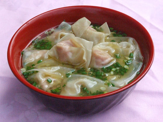 清汤抄手  