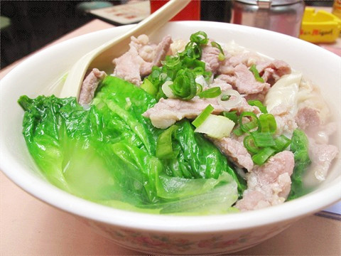 生菜瘦肉汤